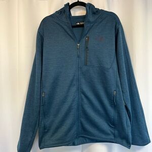 The North Face Blue Lightweight Full-Zip Hoodie Jacket